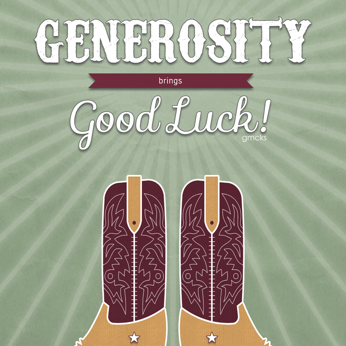 Generosity Brings Luck by GMCKS - 02