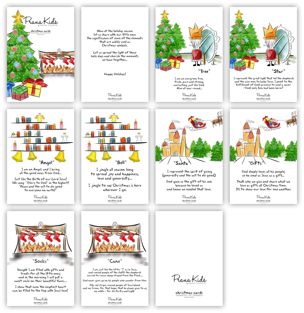 PranaKids Christmas Full Booklet